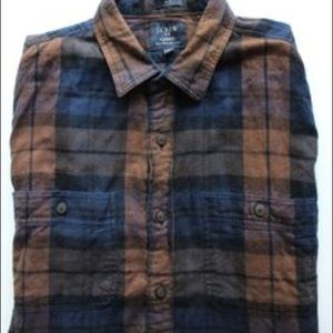 J Crew men’s flannel slim fit